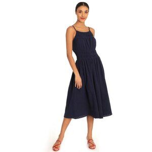 Donna Morgan Jane Sleeveless Midi Dress Navy Blue Women's Size 8 NWT